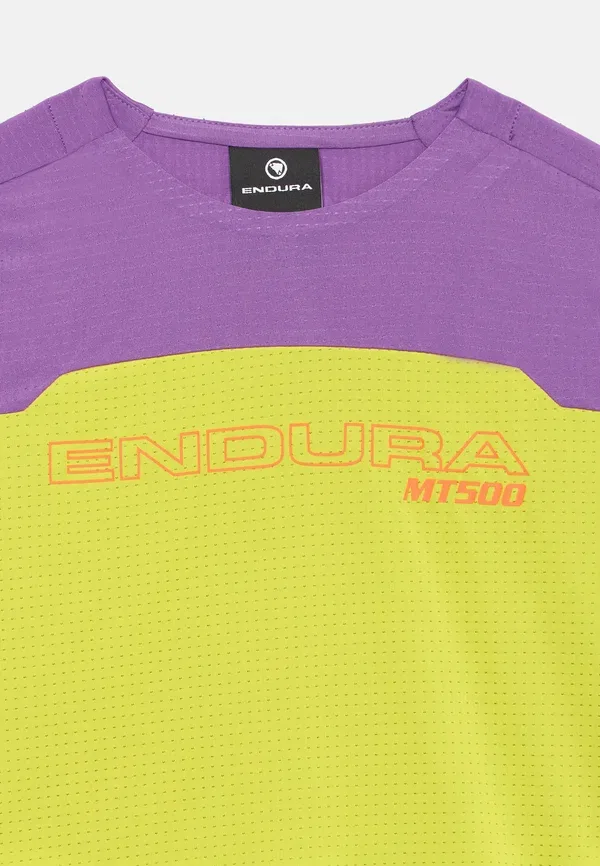 Футболка с длинным рукавом Endura Burner, неоново-желтый — фото 4