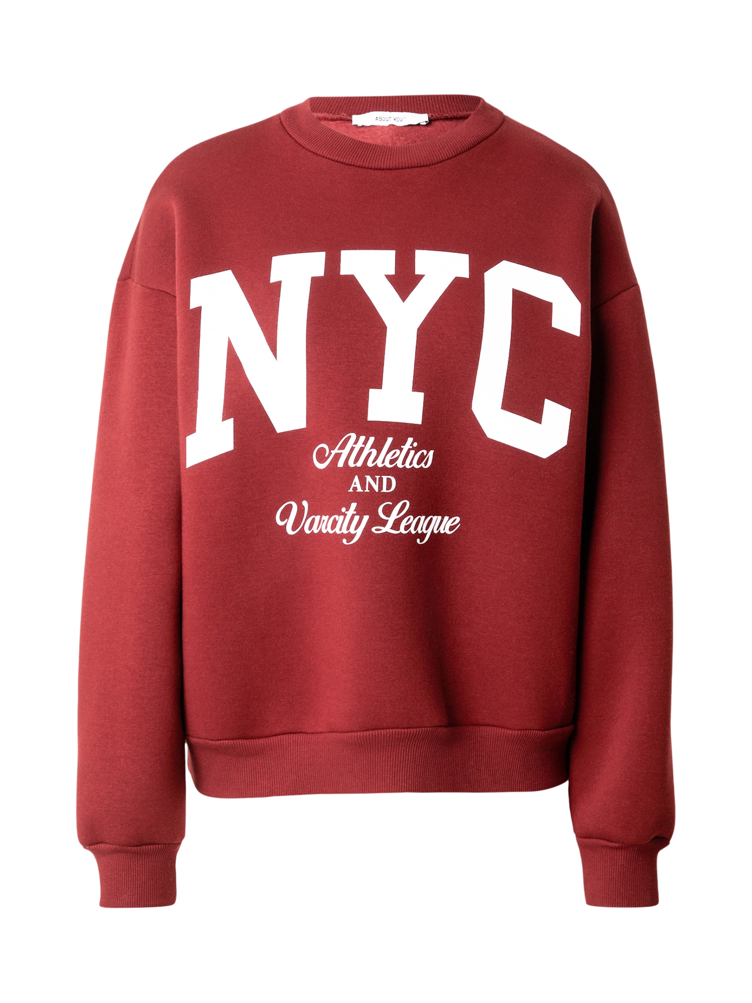 

ABOUT YOU Свитшот 'Tabea' в цвете бордо