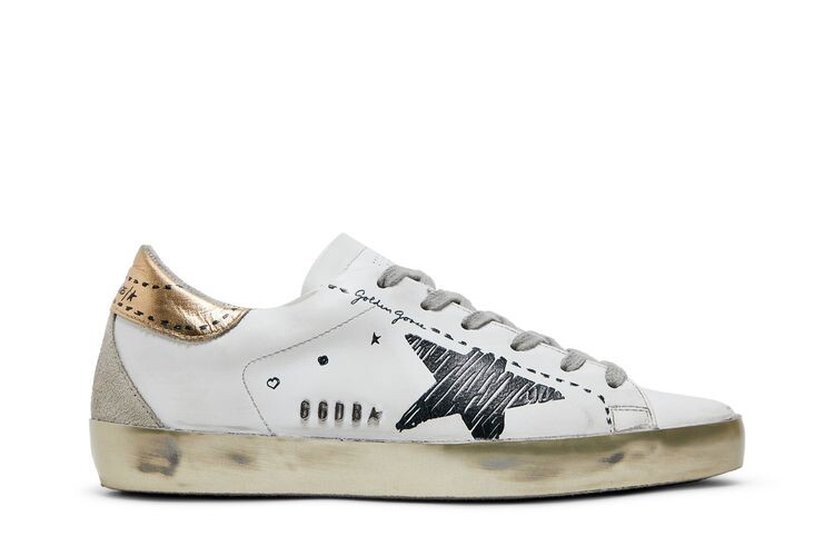 

Кроссовки Golden Goose Wmns Superstar White Gold, белый