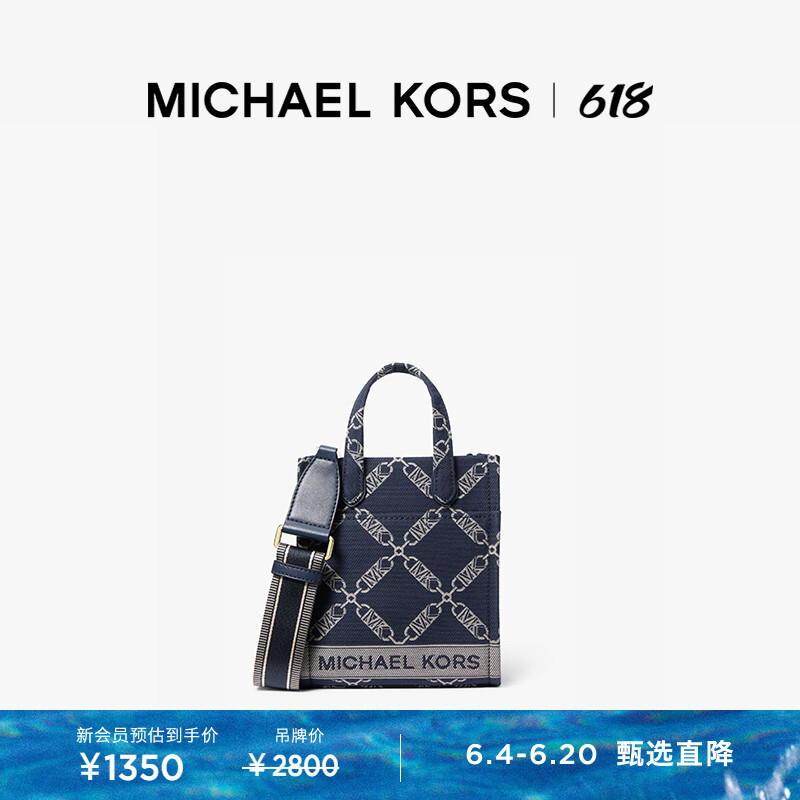 

Сумка маленькая Michael Kors Gigi, темно-синий