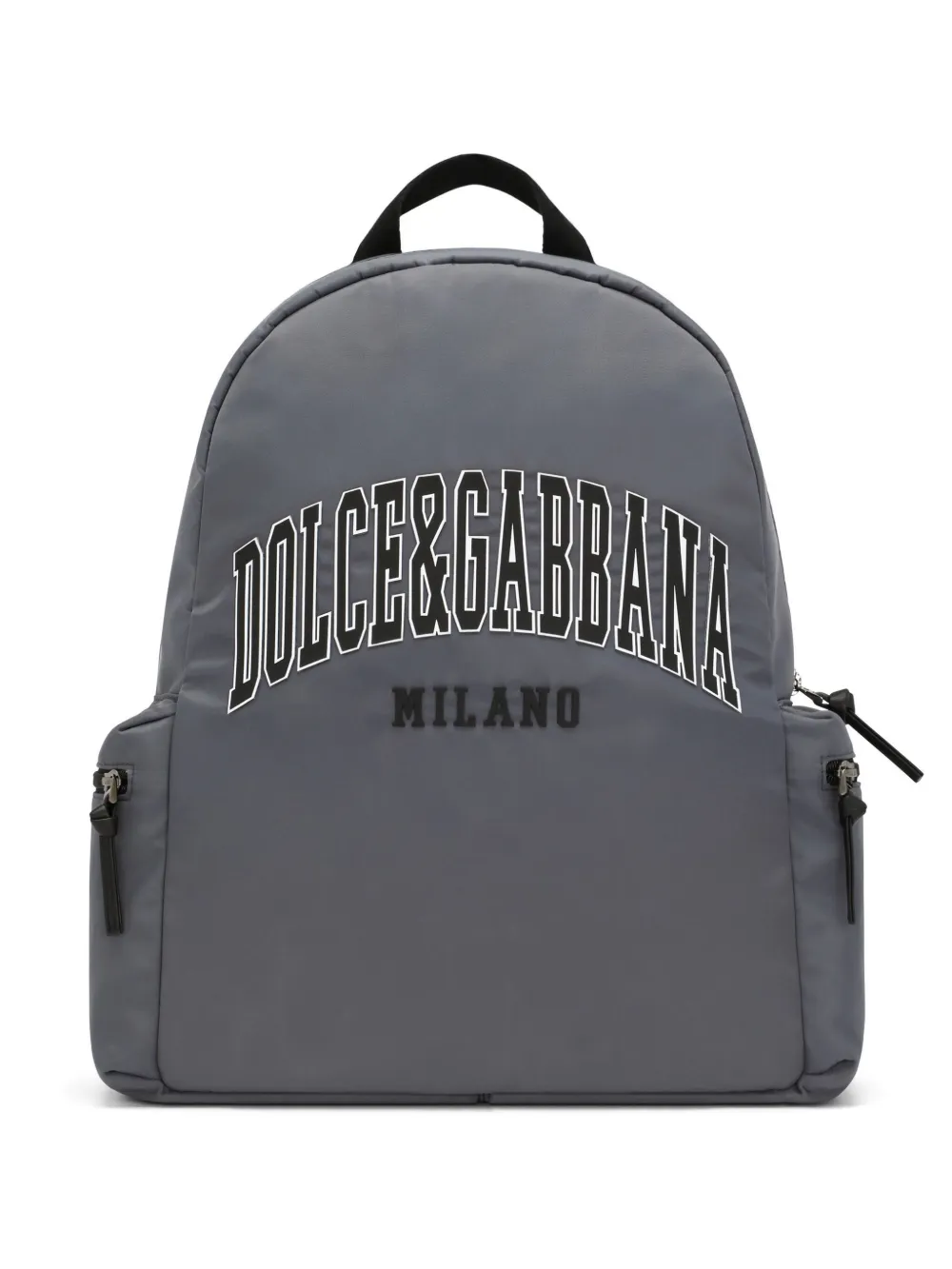 

Рюкзак с логотипом Dolce & Gabbana Kids, серый