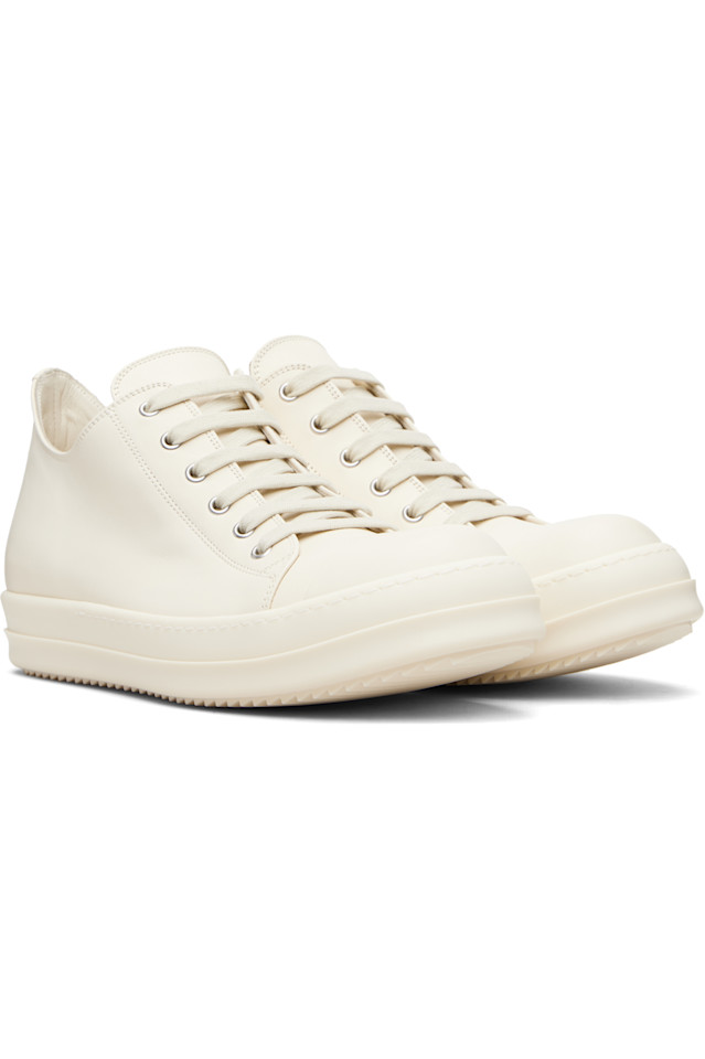 Rick Owens Низкие кроссовки Off White Temple — фото 4