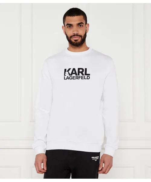 

Толстовка Regular fit Karl Lagerfeld, белый