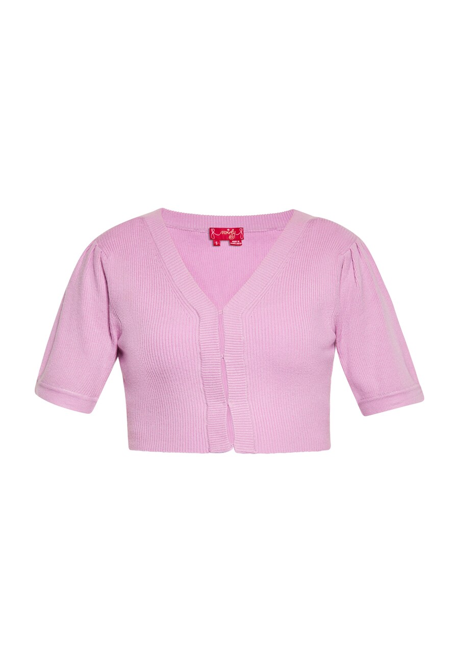 

Вязаный кардиган swirly Knit Cardigan, светло-розовый