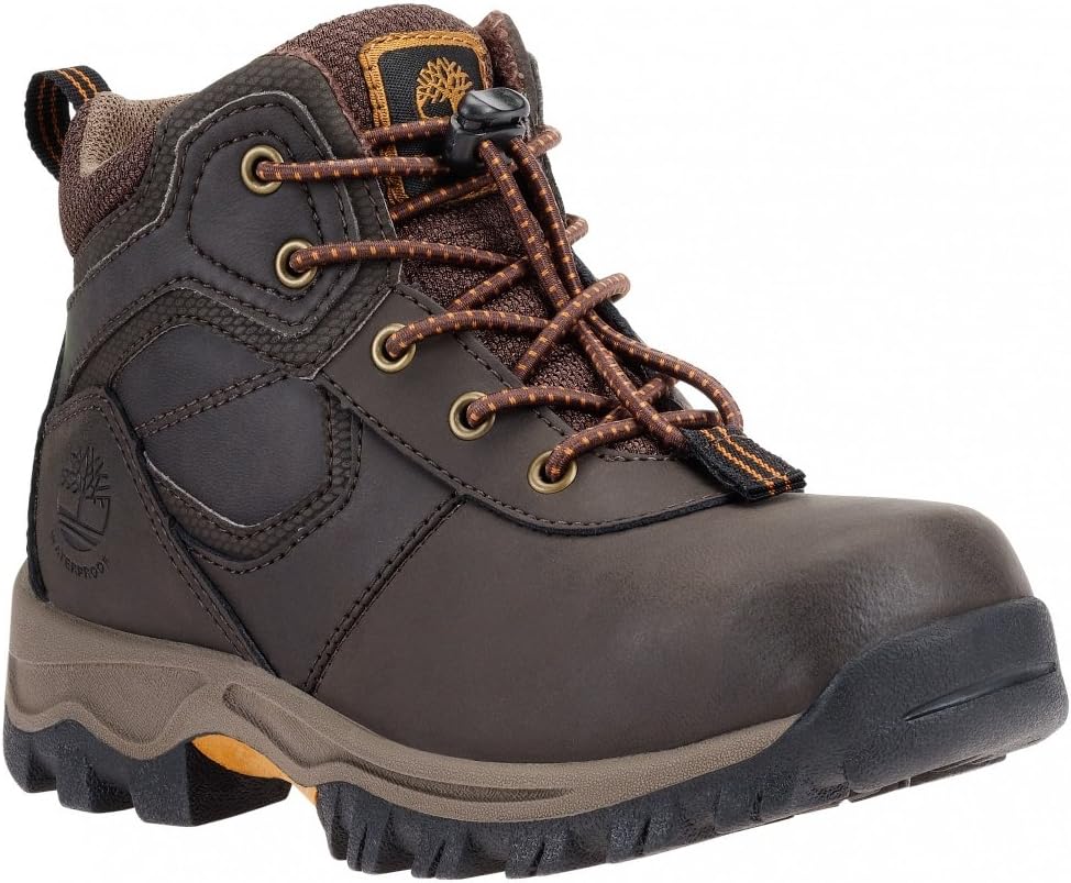 

Детские водонепроницаемые походные ботинки Timberland Mt. Maddsen, темно-коричневый