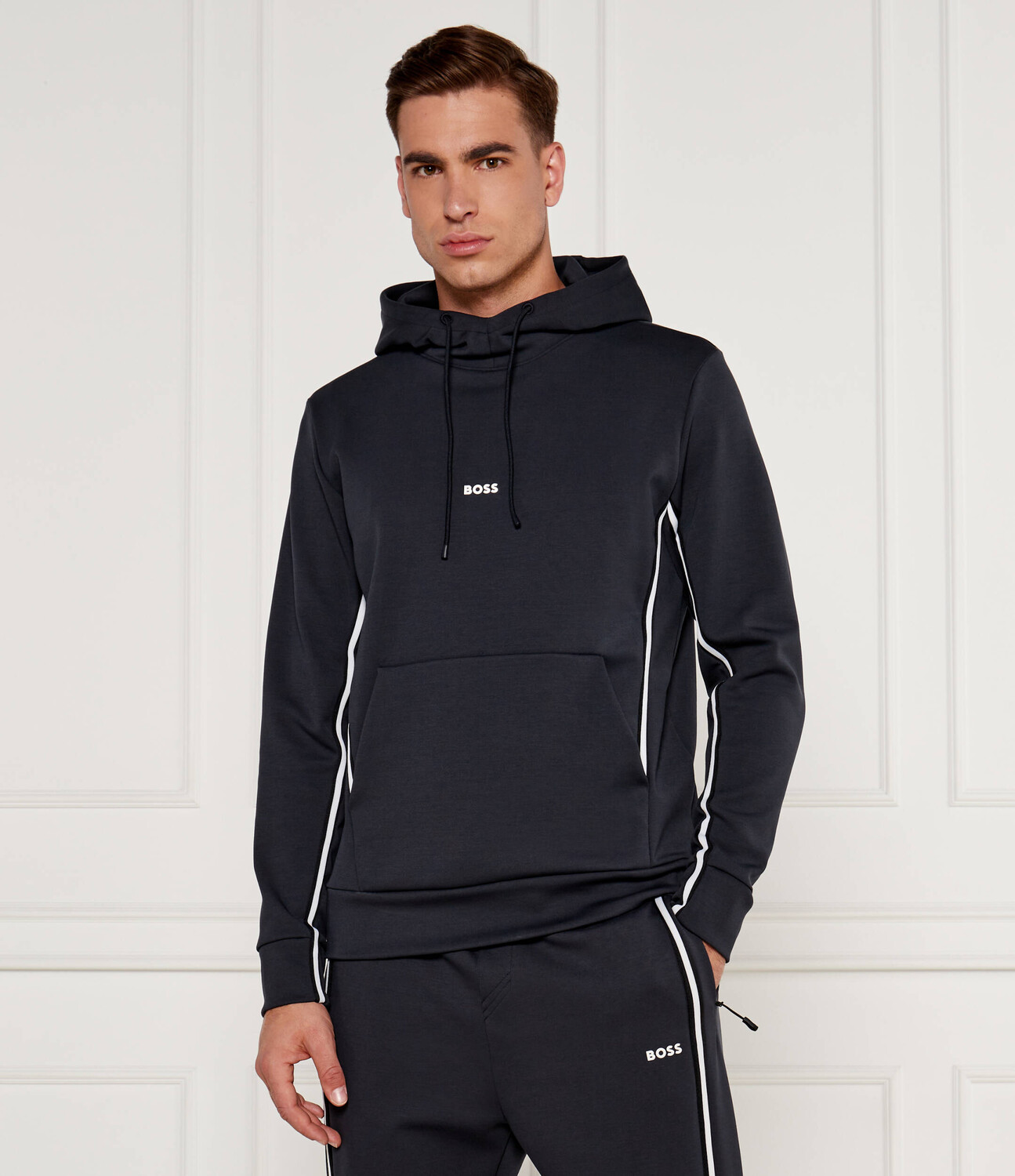 

Толстовка BOSS GREEN Soody 1 Regular Fit, темно-синий