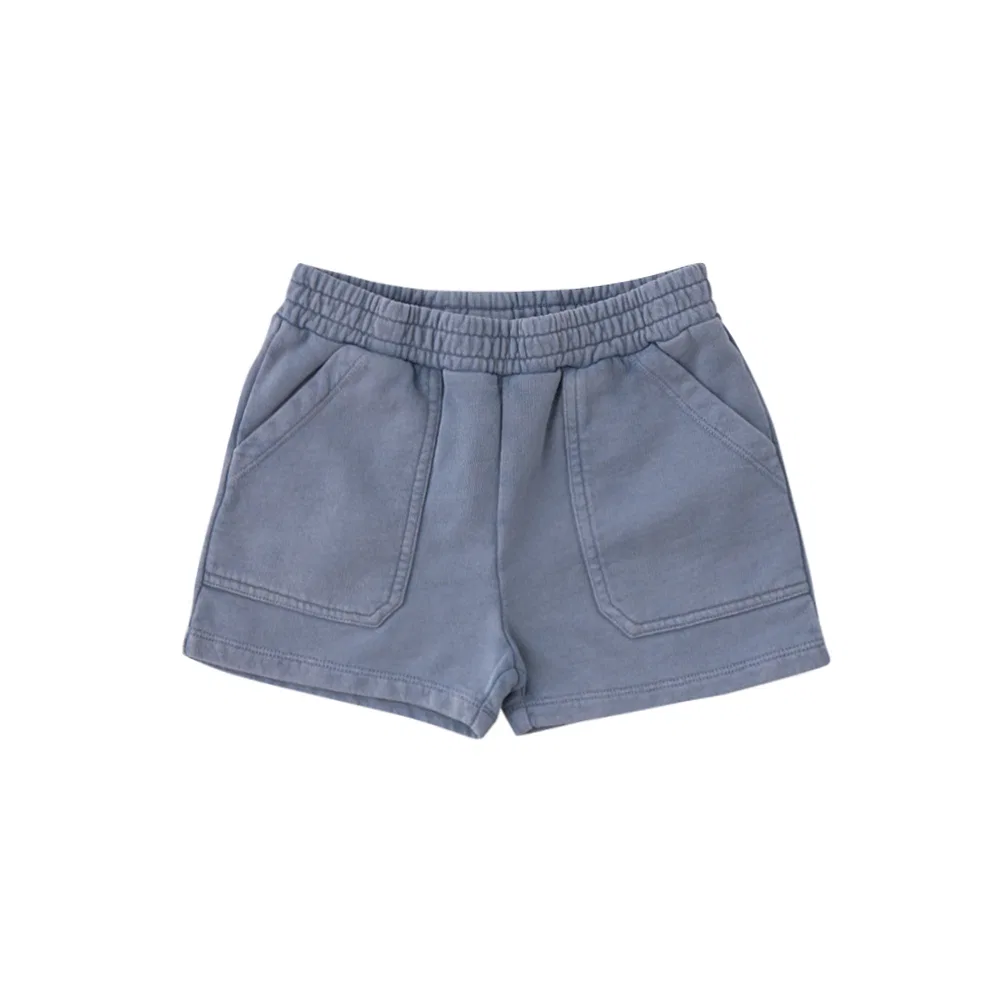 Детские серые шорты из хлопка от Bonton