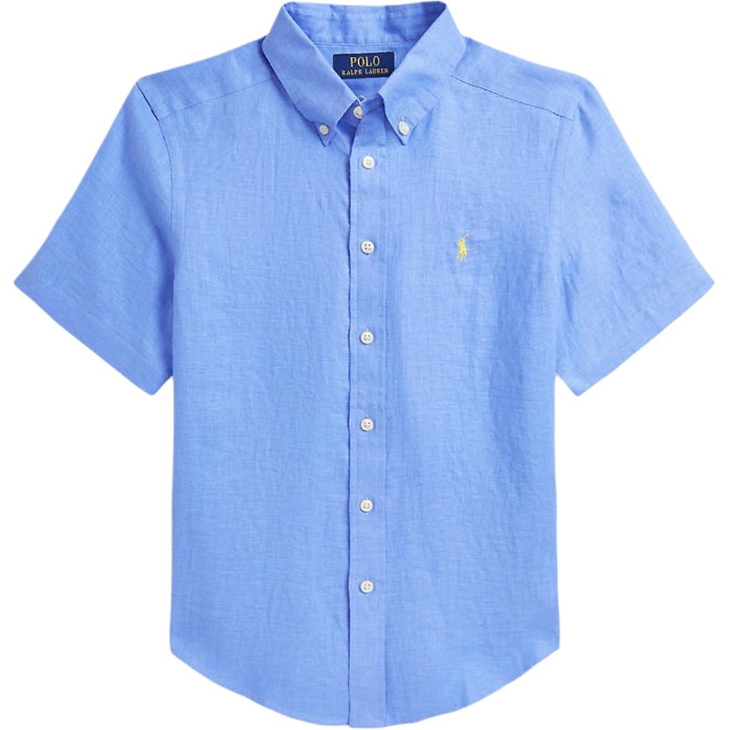 Polo Ralph Lauren Повседневная рубашка blue детская — фото 3