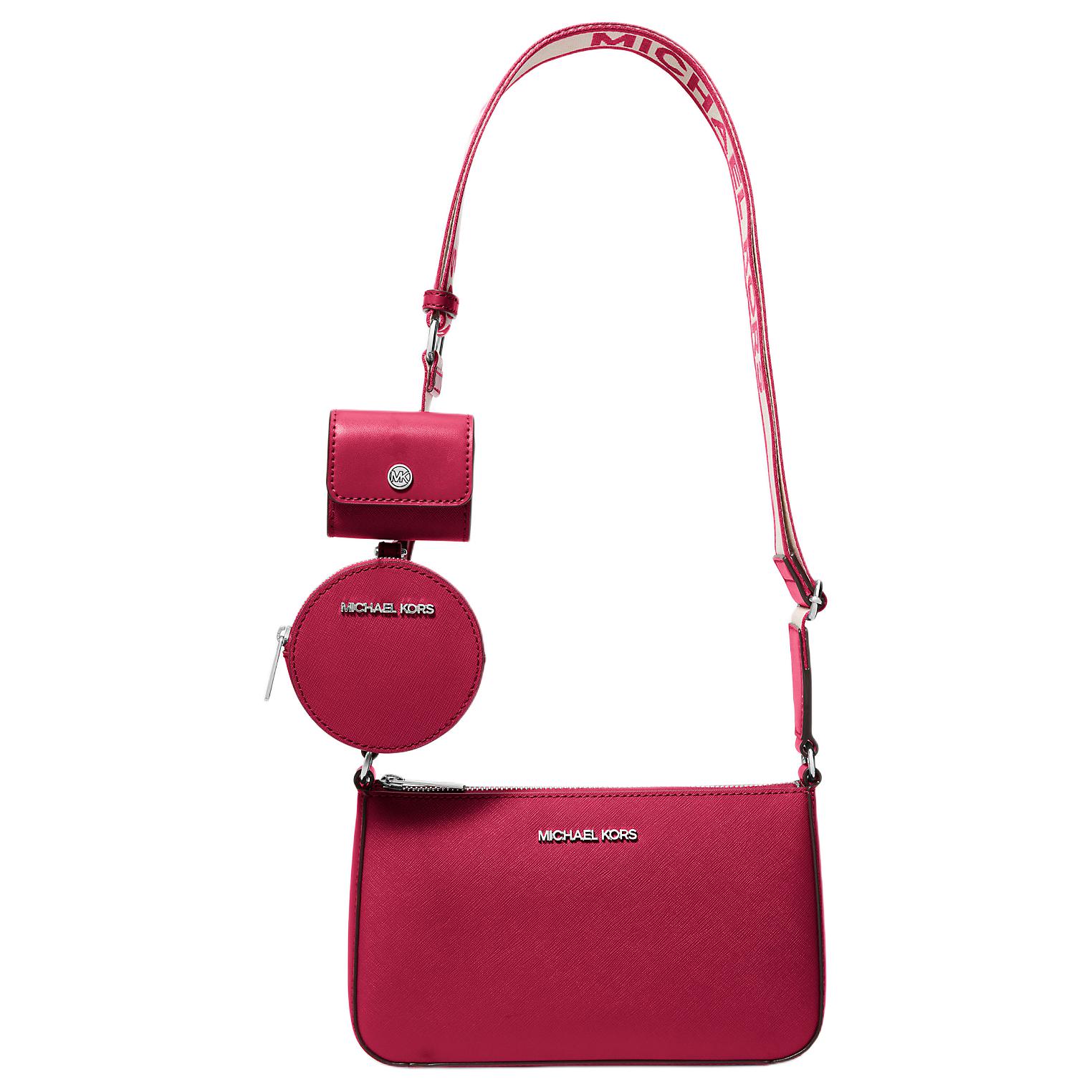

MICHAEL KORS Кожаная женская сумка через плечо small red
