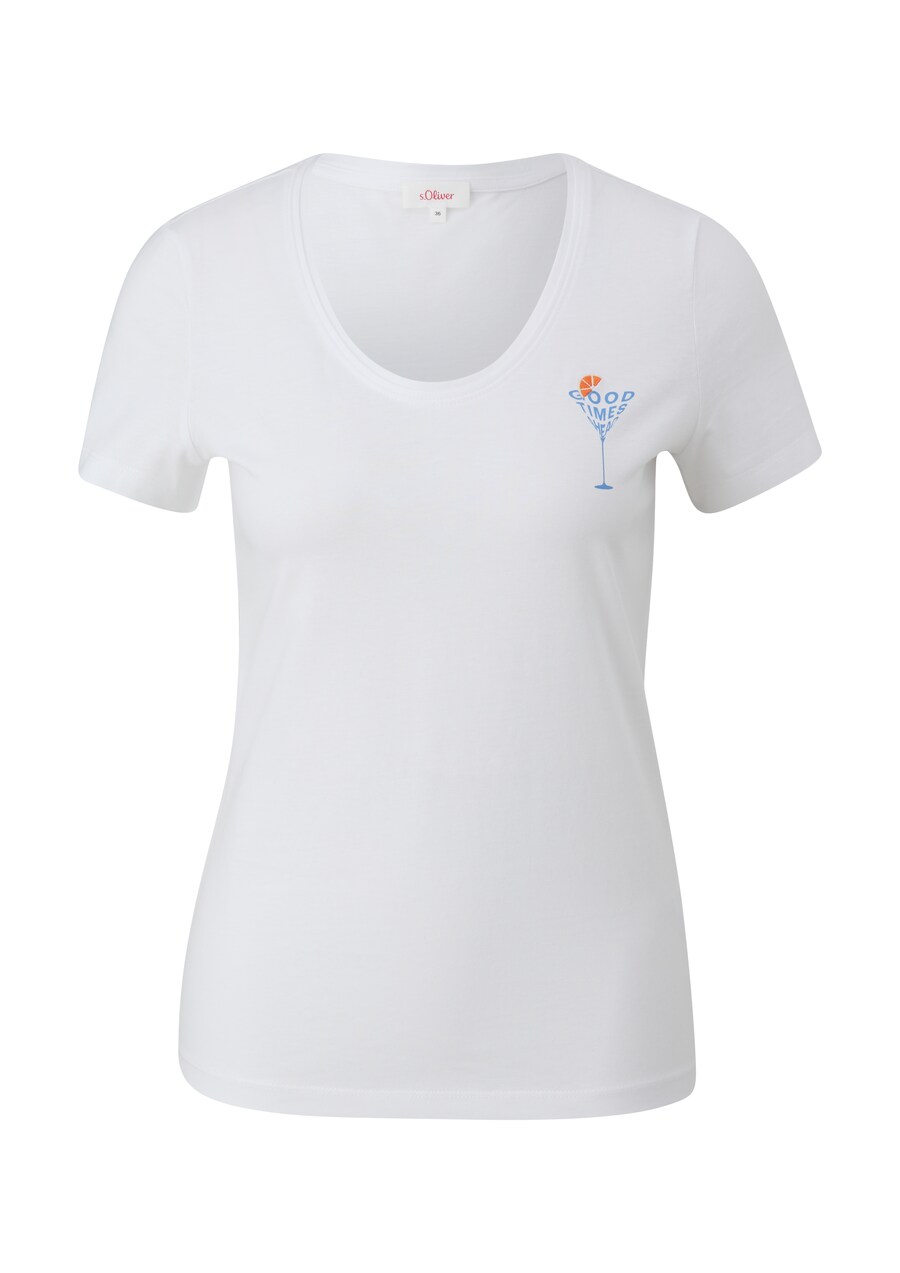 

Футболка s.Oliver Shirt, белый