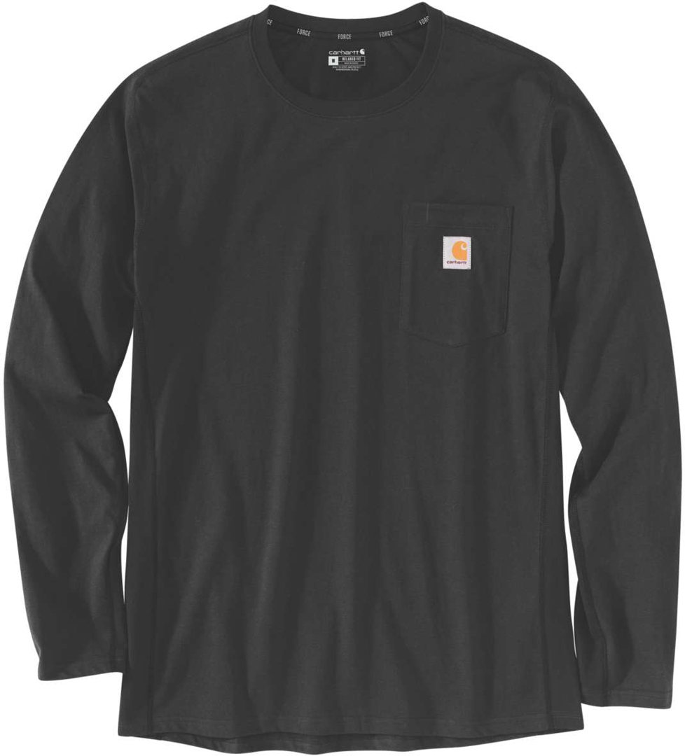 

Лонгслив Carhartt Force Flex Pocket Longsleeve Shirt, черный