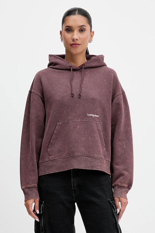 

Толстовка Tommy Jeans, фиолетовый