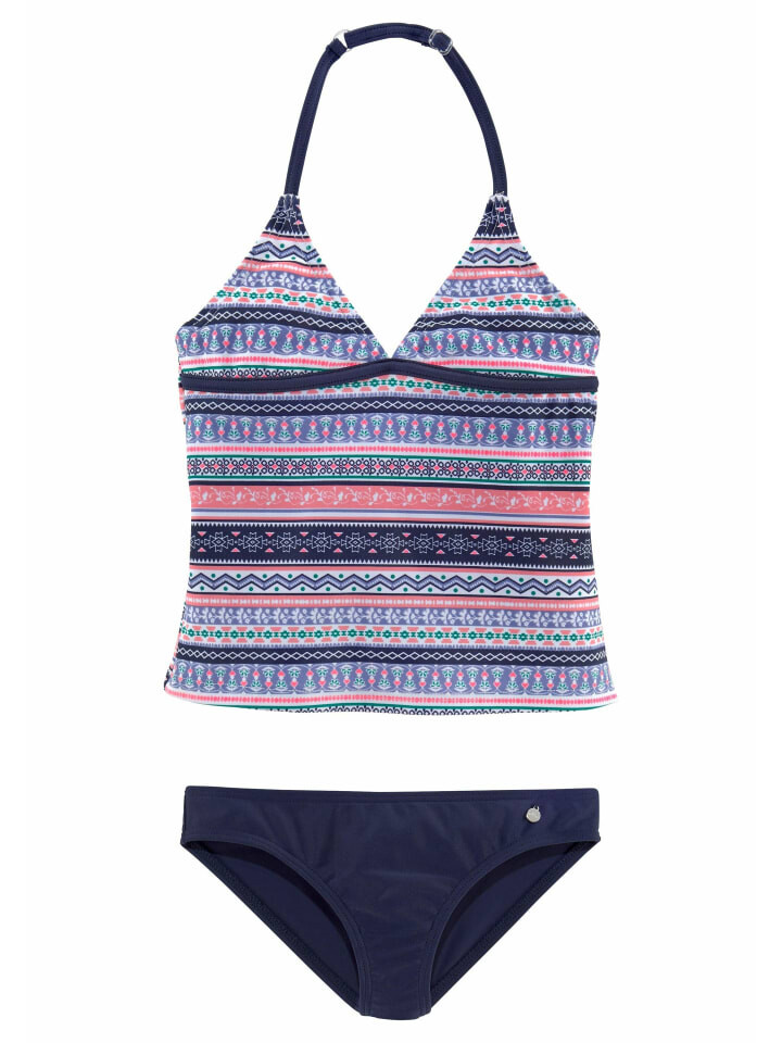 

Бикини sOliver Tankini, цвет blau-rosé-gestreift