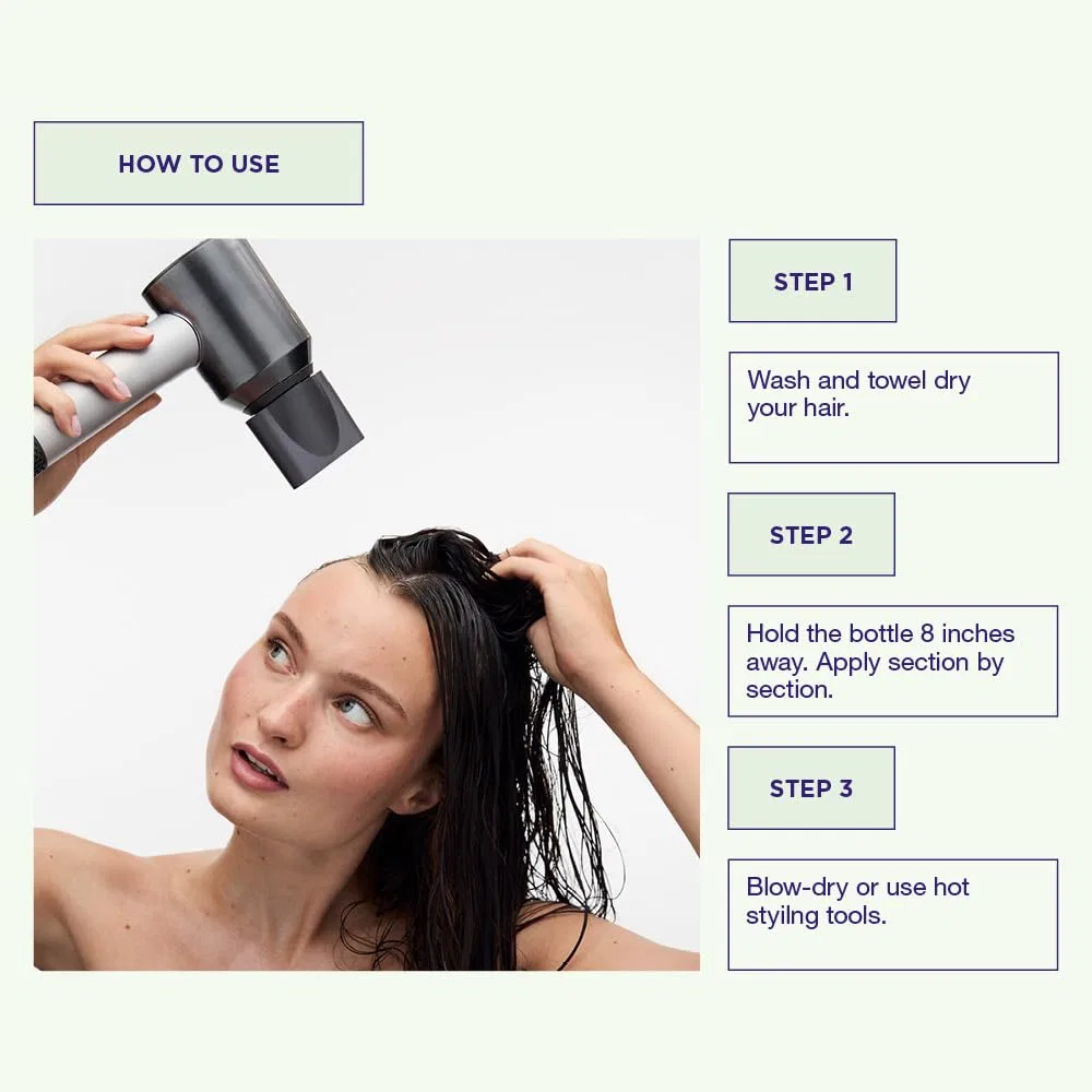 Термозащитный спрей для быстрого высыхания «Cream Heat Spray» от Maria Nila, 150 мл Maria Nila — фото 4