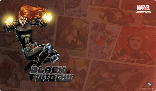 

Настольная игра Fantasy Flight Games Marvel Champions LCG: Black Widow Playmat