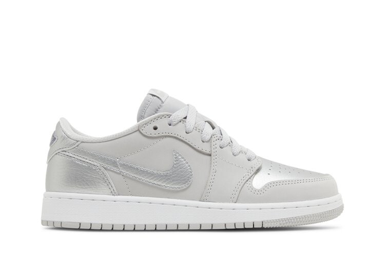 

Кроссовки Air Jordan 1 Retro Low OG GS, серый
