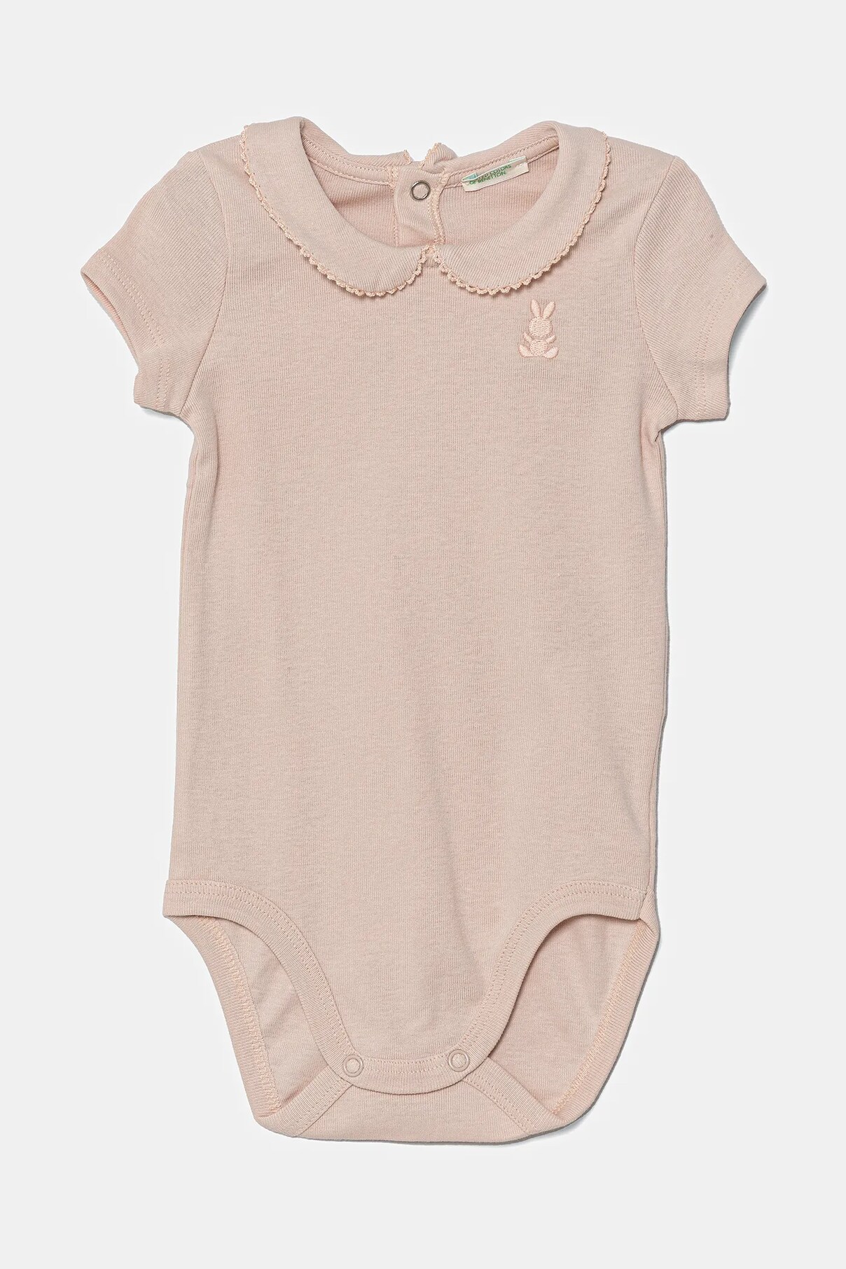 

Детский хлопковый комбинезон United Colors Of Benetton, розовый