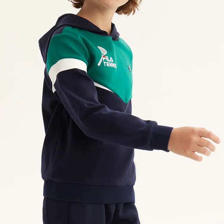 Детская толстовка ФИЛА FILA, цвет Blue — фото 3