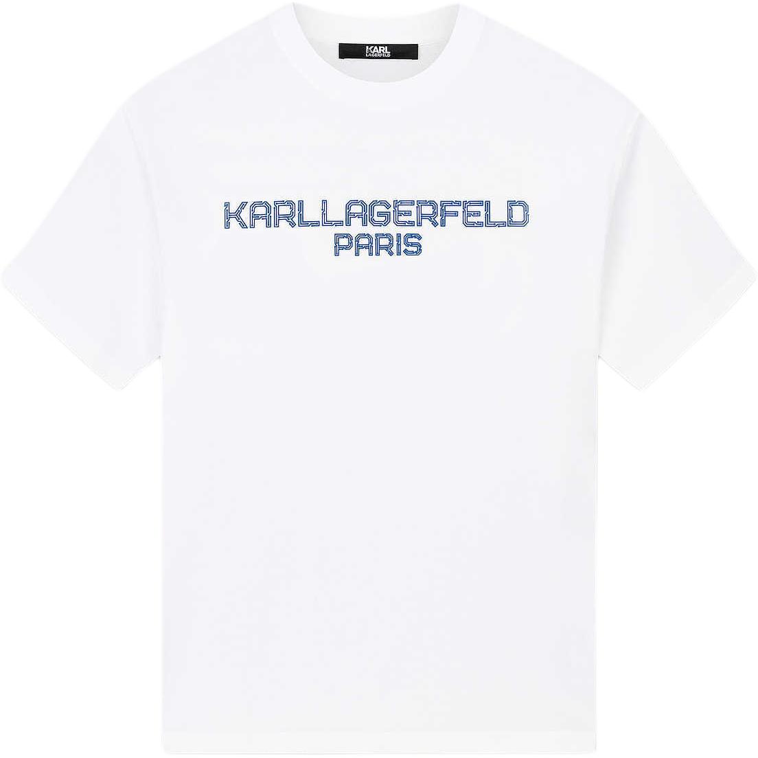 

KARL LAGERFELD / Karl Lagerfeld Jeans Футболка мужская белая, Белый, KARL LAGERFELD / Karl Lagerfeld Jeans Футболка мужская белая