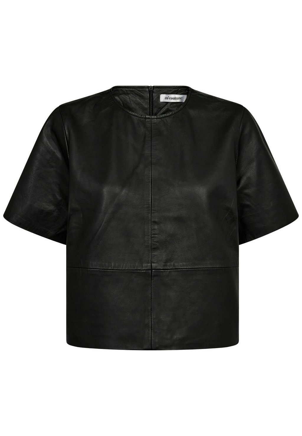 

Базовая футболка PHOEBECC LEATHER TEE Co'couture, черный