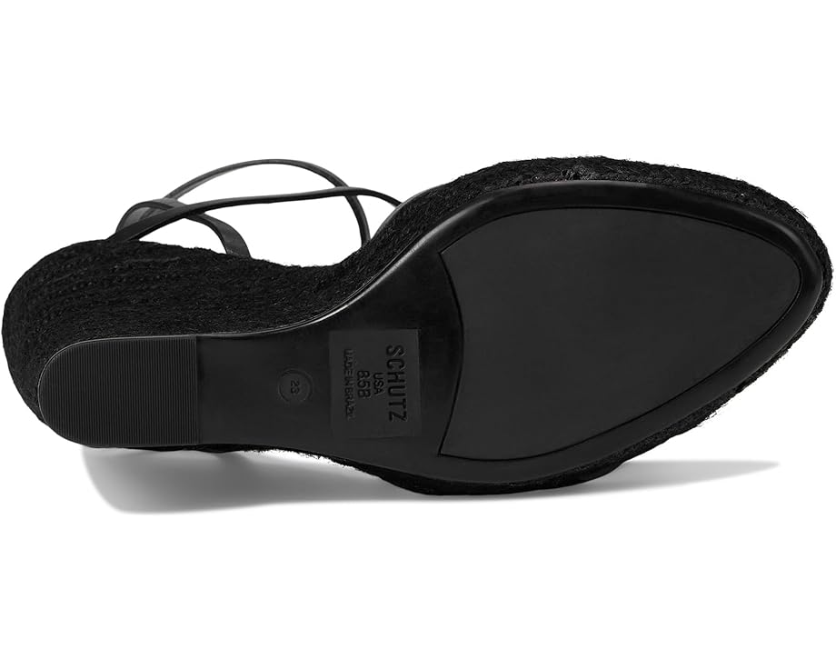Туфли Schutz Amarilis Wedge, цвет Black 5 — фото 3