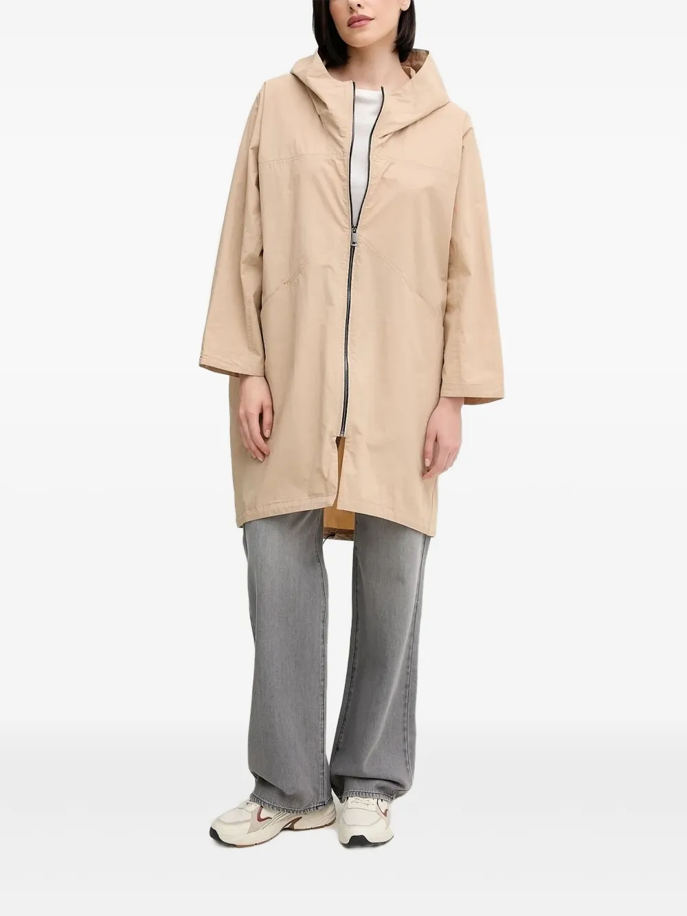 

Джинсы из хлопка с орлиной нашивкой EMPORIO ARMANI, серый
