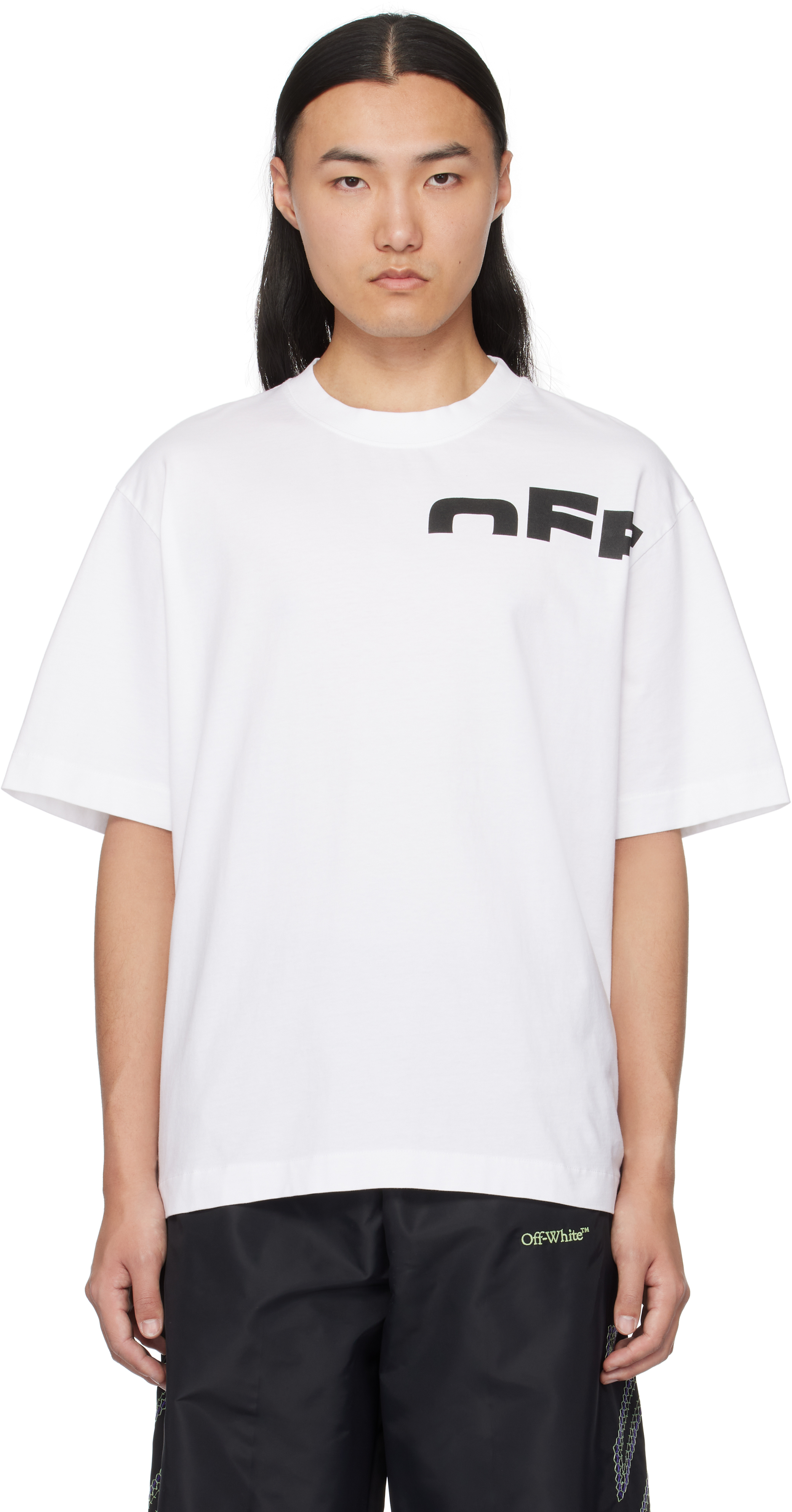 

Белая футболка с надписью «Off» Off-White