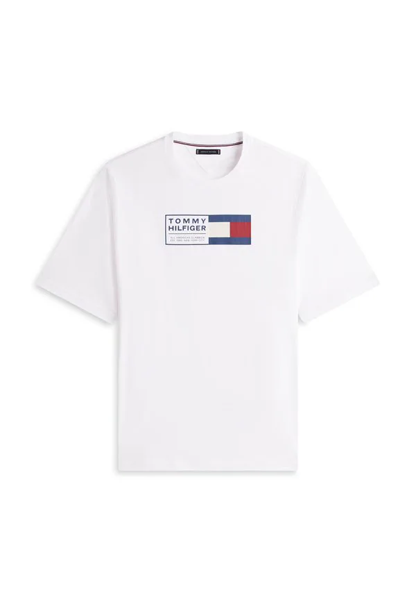 Футболка с принтом в виде флага. Tommy Hilfiger, White — фото 4