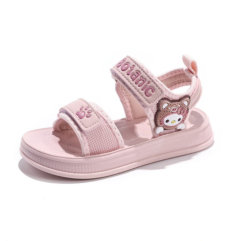 

Детские сандалии с нескользящей подошвой и износостойким верхом RHOBESAM, розовый