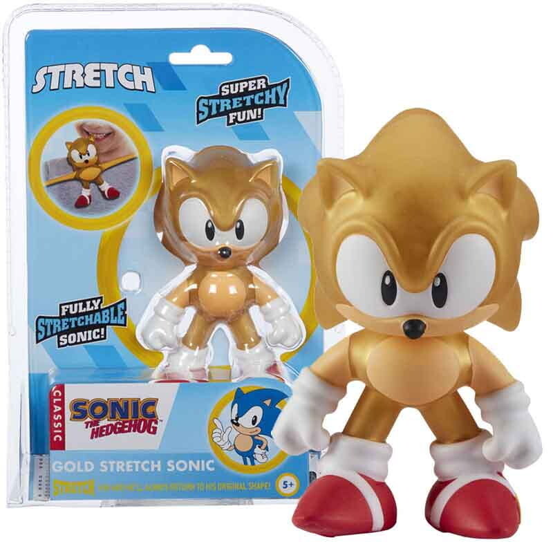 

Маленькая фигурка Stretch Sonic, эластичная, 13 см, золото Jakks Pacific