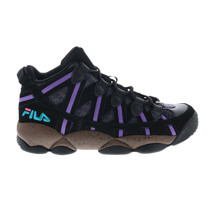 

Кроссовки Fila Stackhouse Spaghetti 'Black Pinecone Electric Purple', черный