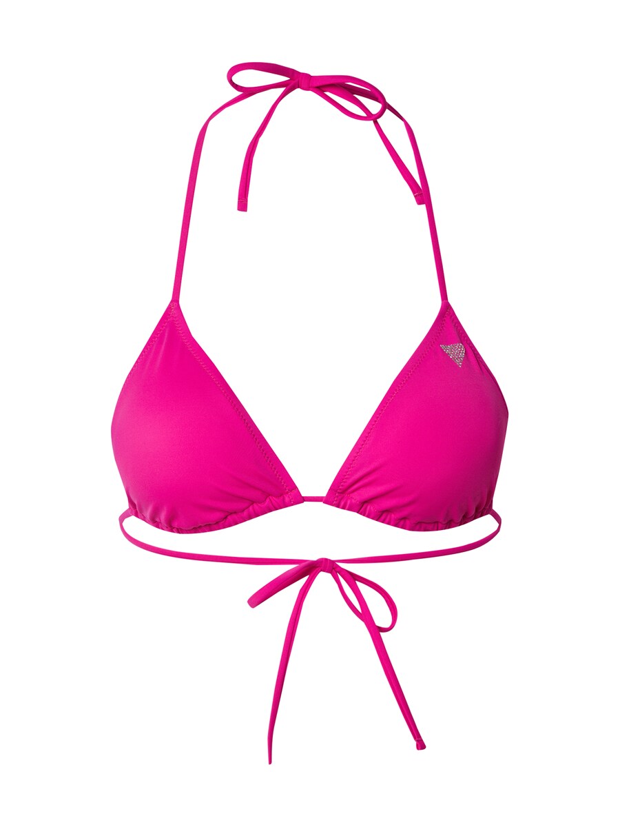 

Треугольный топ бикини GUESS, цвет Fuchsia