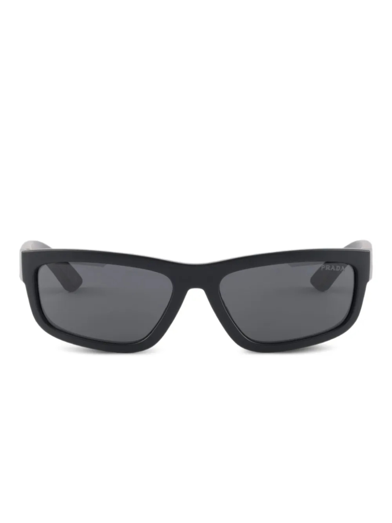 

Prada Eyewear солнцезащитные очки Linea Rossa, черный