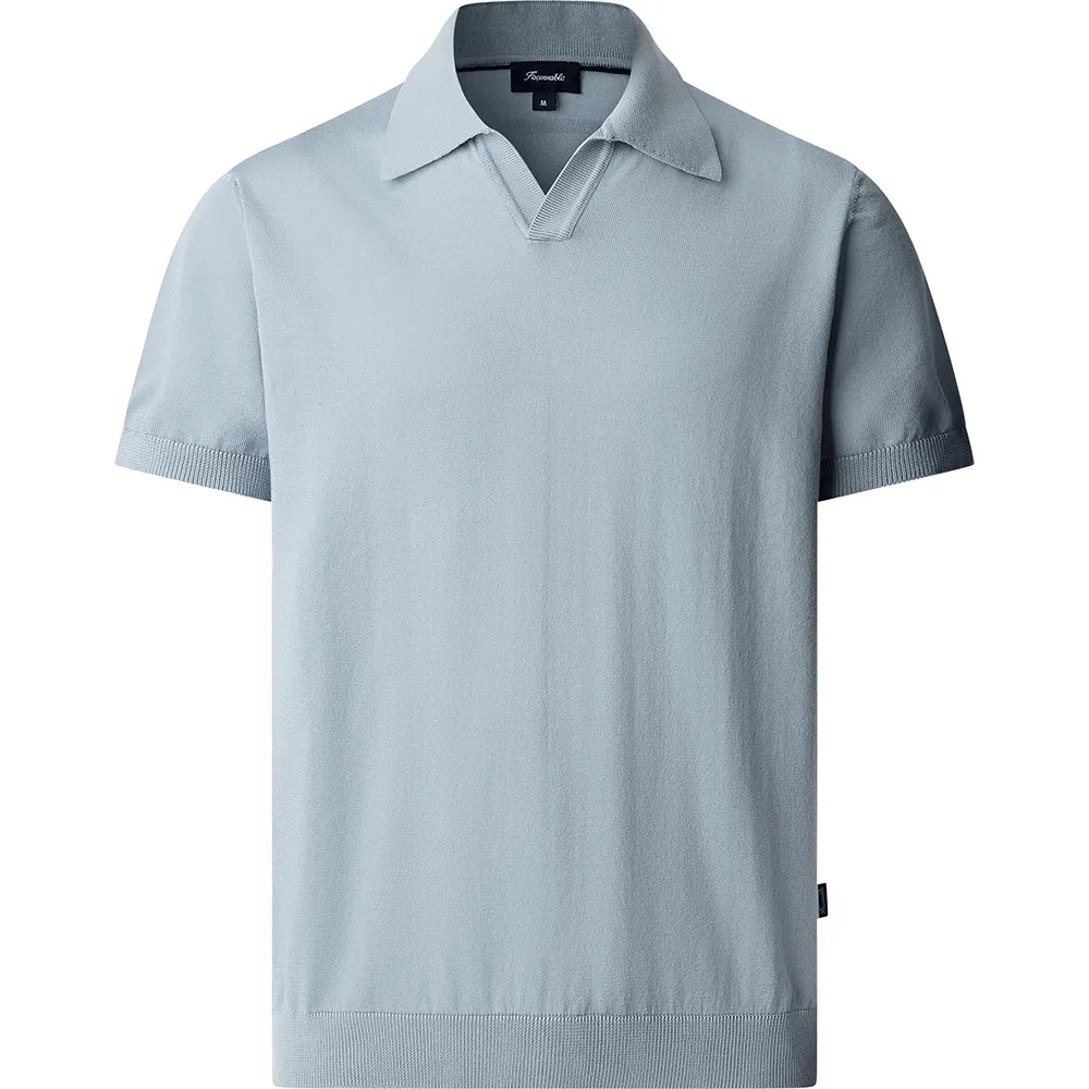 

Поло с короткими рукавами Façonnable FM700440, синий