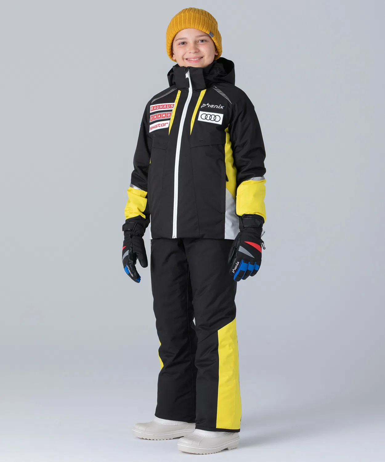 Детский костюм для лыж Phenix Sweden Junior Two-piece синий — фото 2