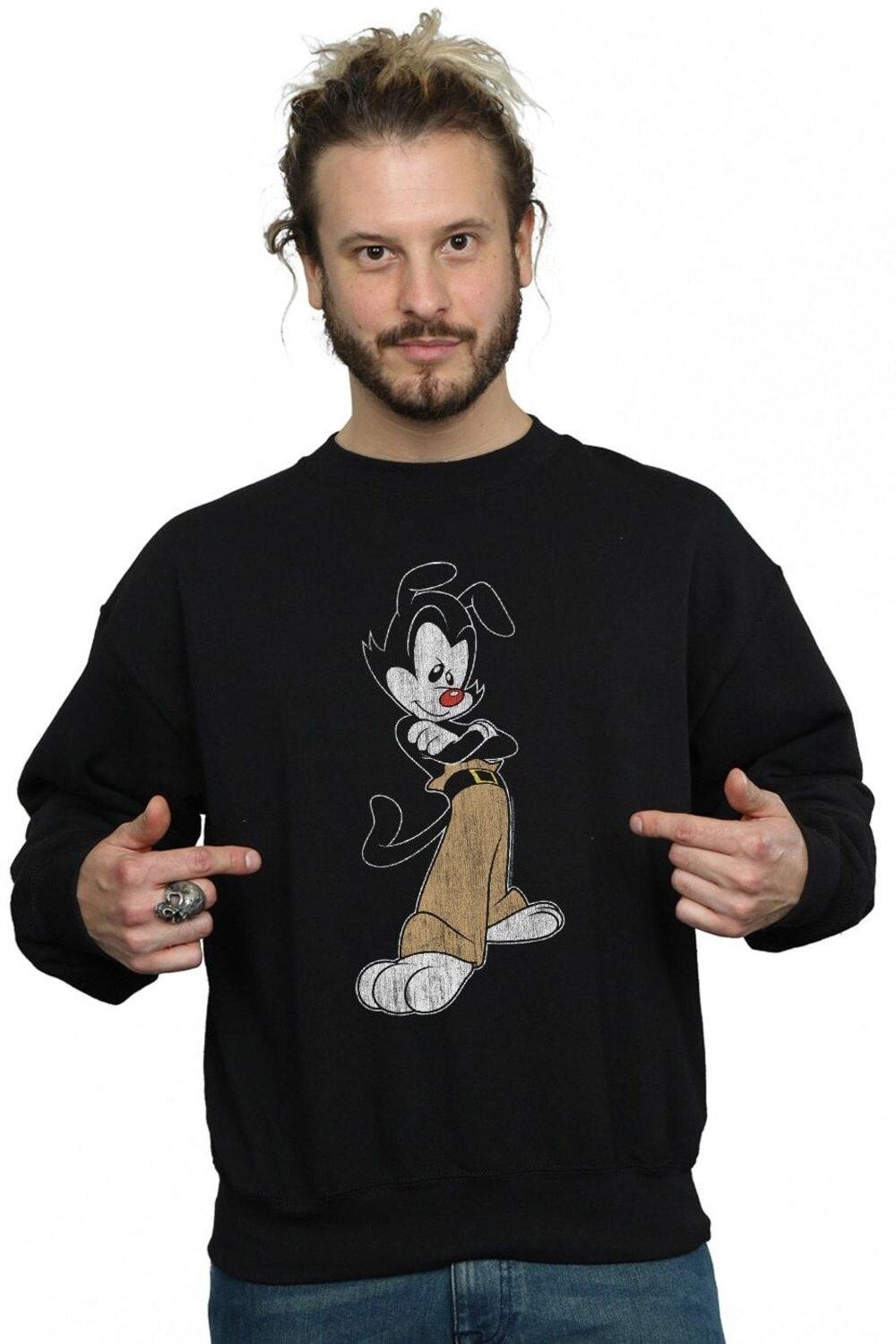 

Толстовка Yakko Classic Pose Animaniacs, черный