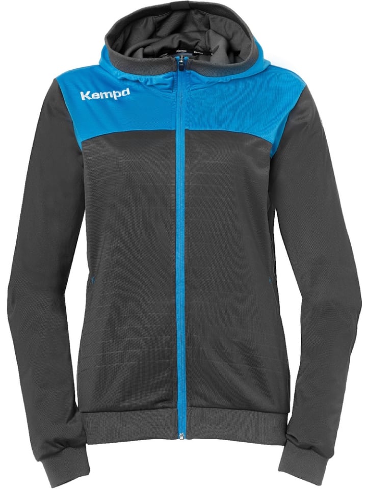 

Тренировочная куртка "Emotion 2.0 Hooded Jacket Women" серого цвета Kempa