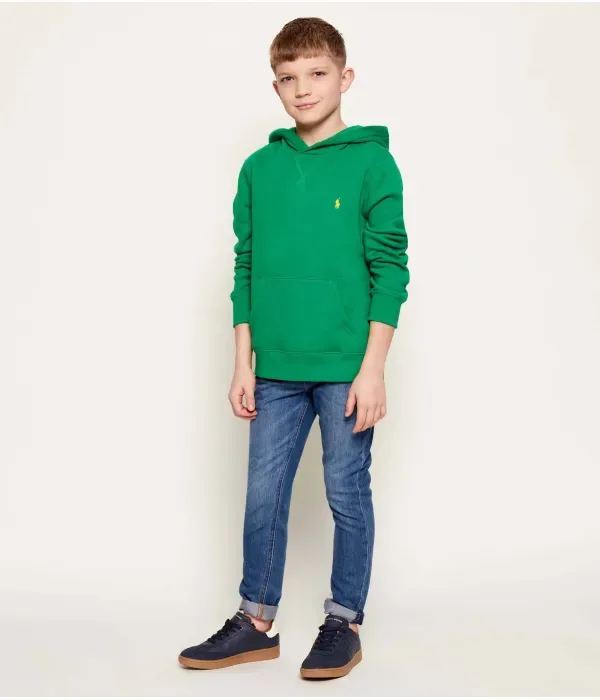 Сезонная толстовка regular fit Polo Ralph Lauren, зеленый — фото 2