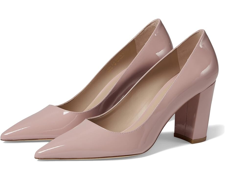 

Туфли Stuart Weitzman Stuart 85 Block Pump, цвет Ballet