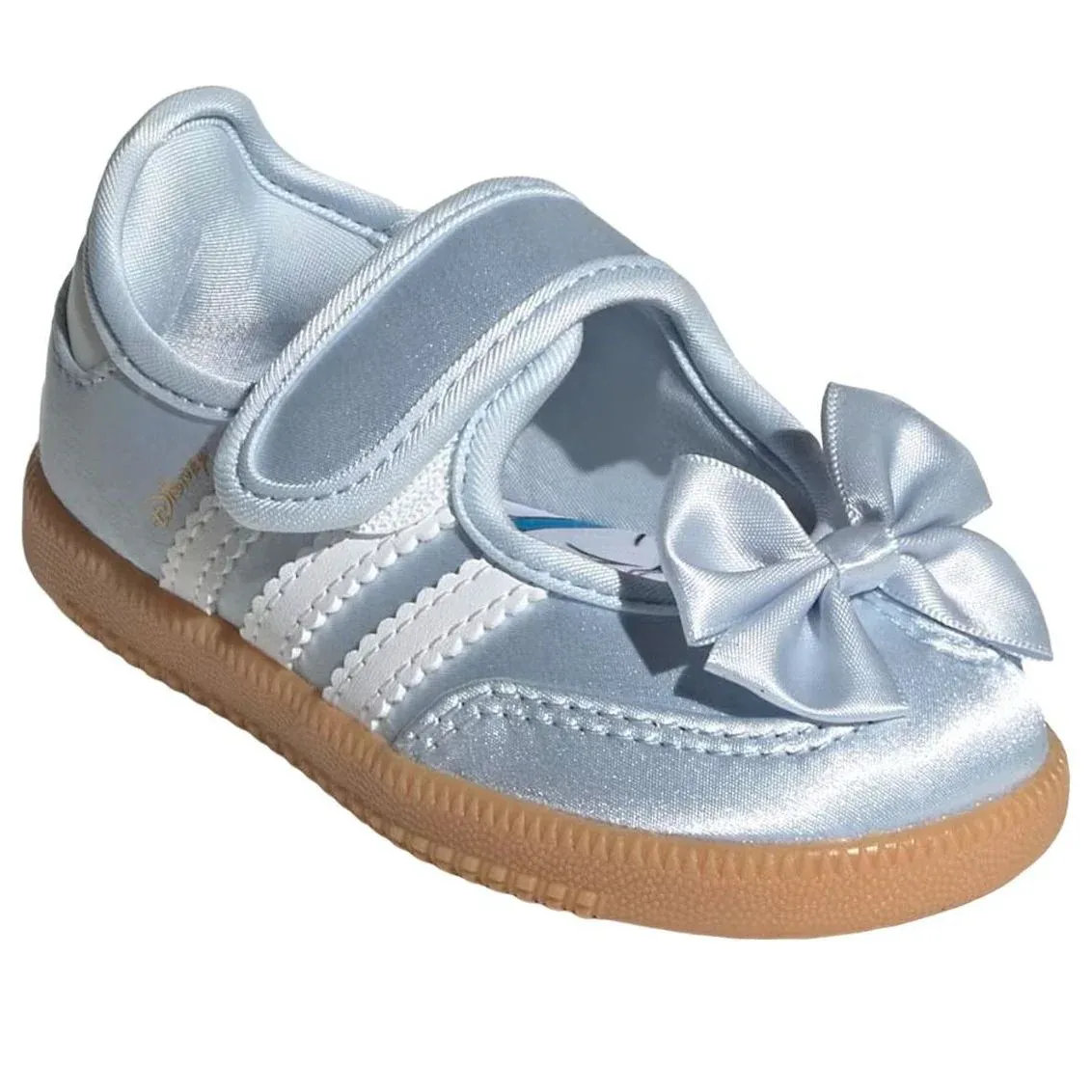Кроссовки (TD) Adidas x Disney Sambe Jane 'Crystal Sky Cloud White', синий — фото 4