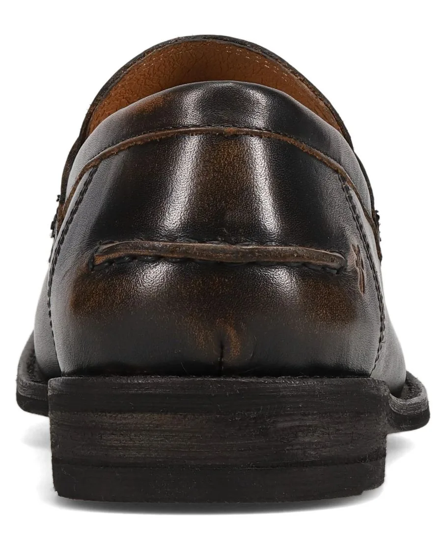 Мужские лоферы Tyler Flex Penny с закругленным носком Frye, коричневый — фото 3