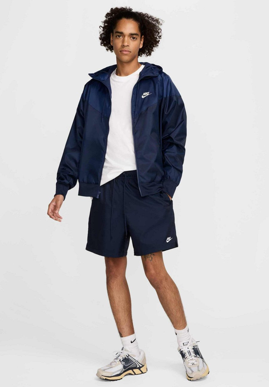 Шорты Nike Sportswear CLUB FLOW, Obsidian White/Dark Blue — фото 2