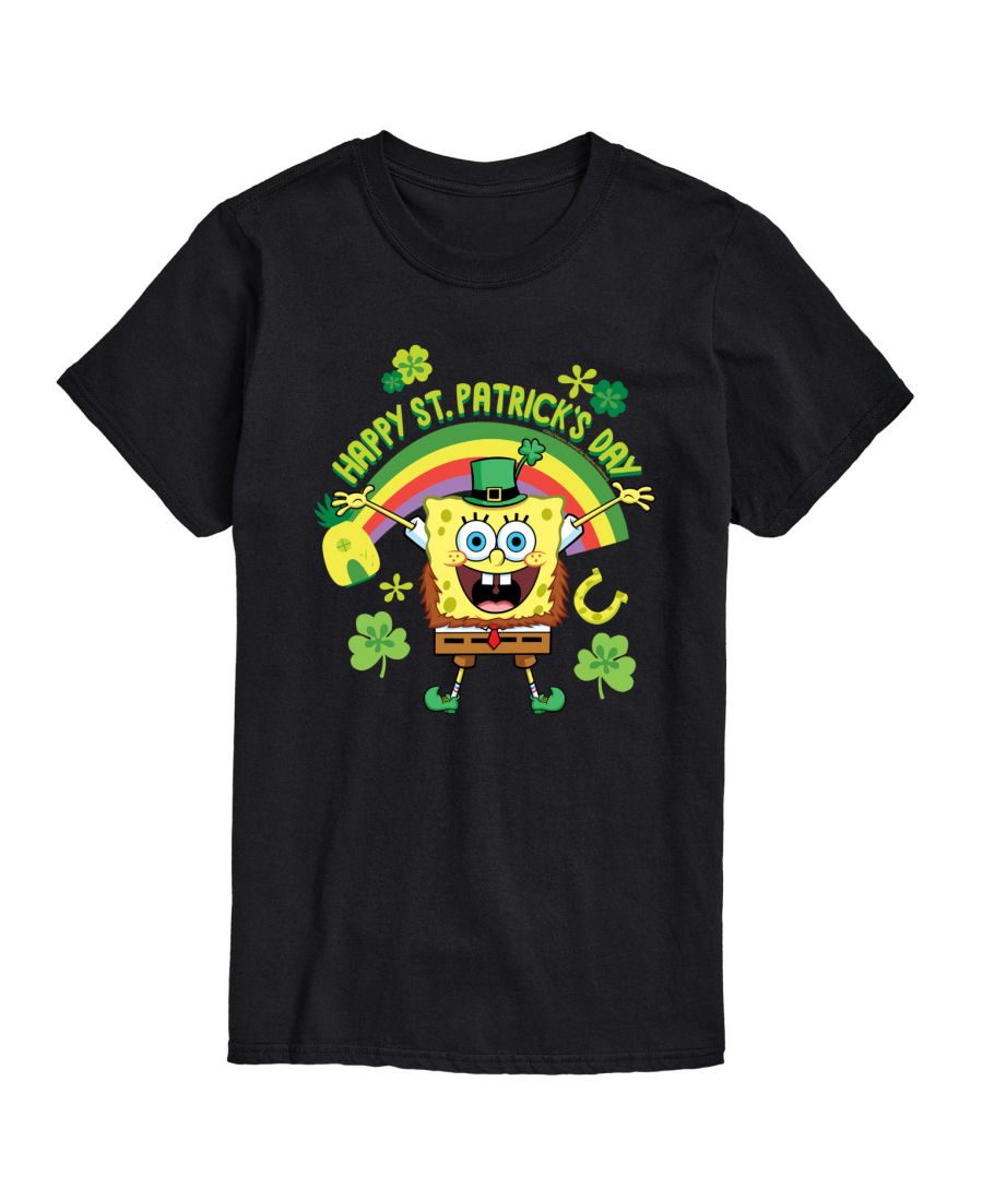 

Мужская футболка с коротким рукавом "Губка Боб Квадратные Штаны" ко Дню Святого Патрика AIRWAVES, Black, Черный, Мужская футболка с коротким рукавом "Губка Боб Квадратные Штаны" ко Дню Святого Патрика AIRWAVES, Black