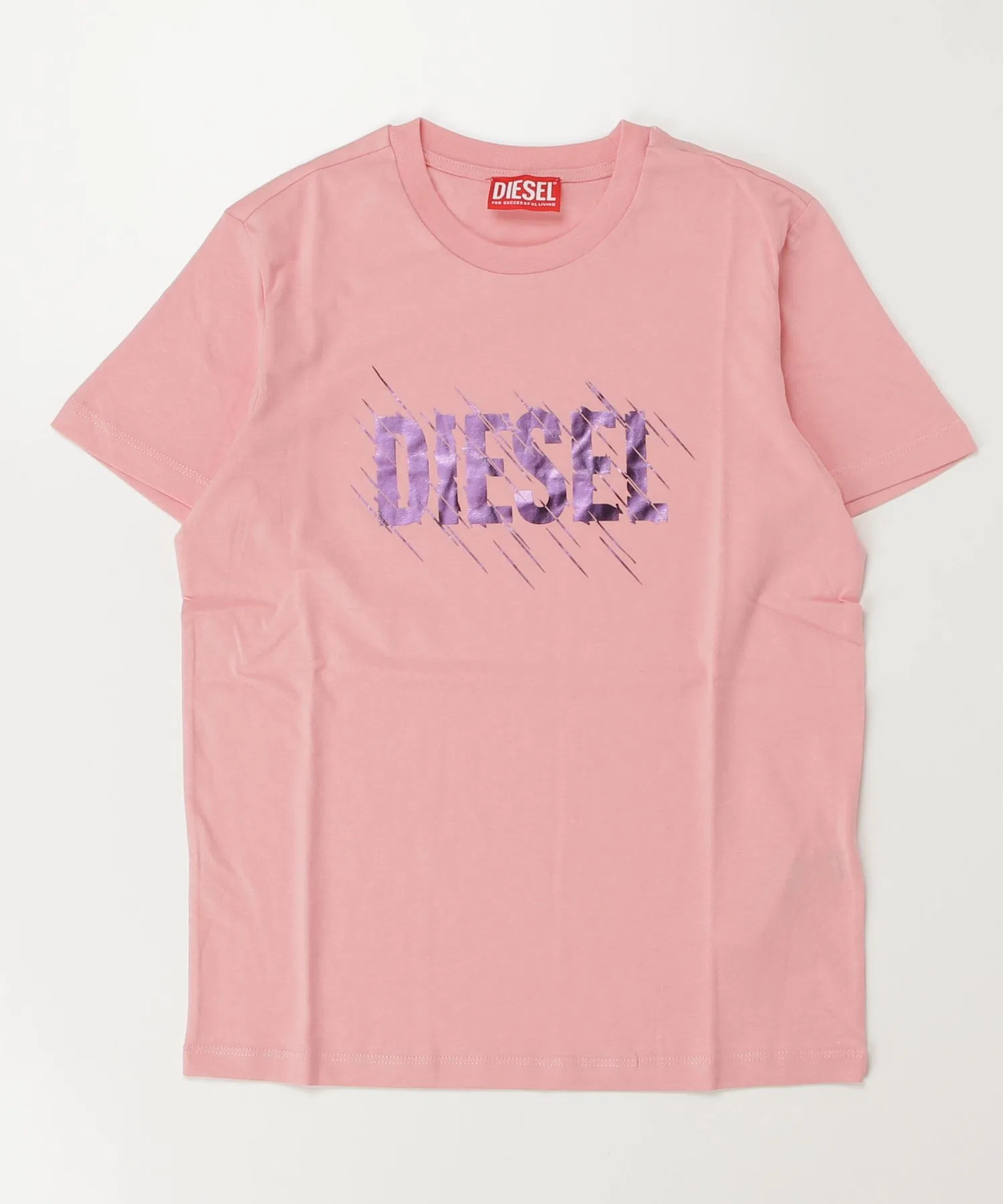 Детская футболка DIESEL KIDS с коротким рукавом и логотипом
