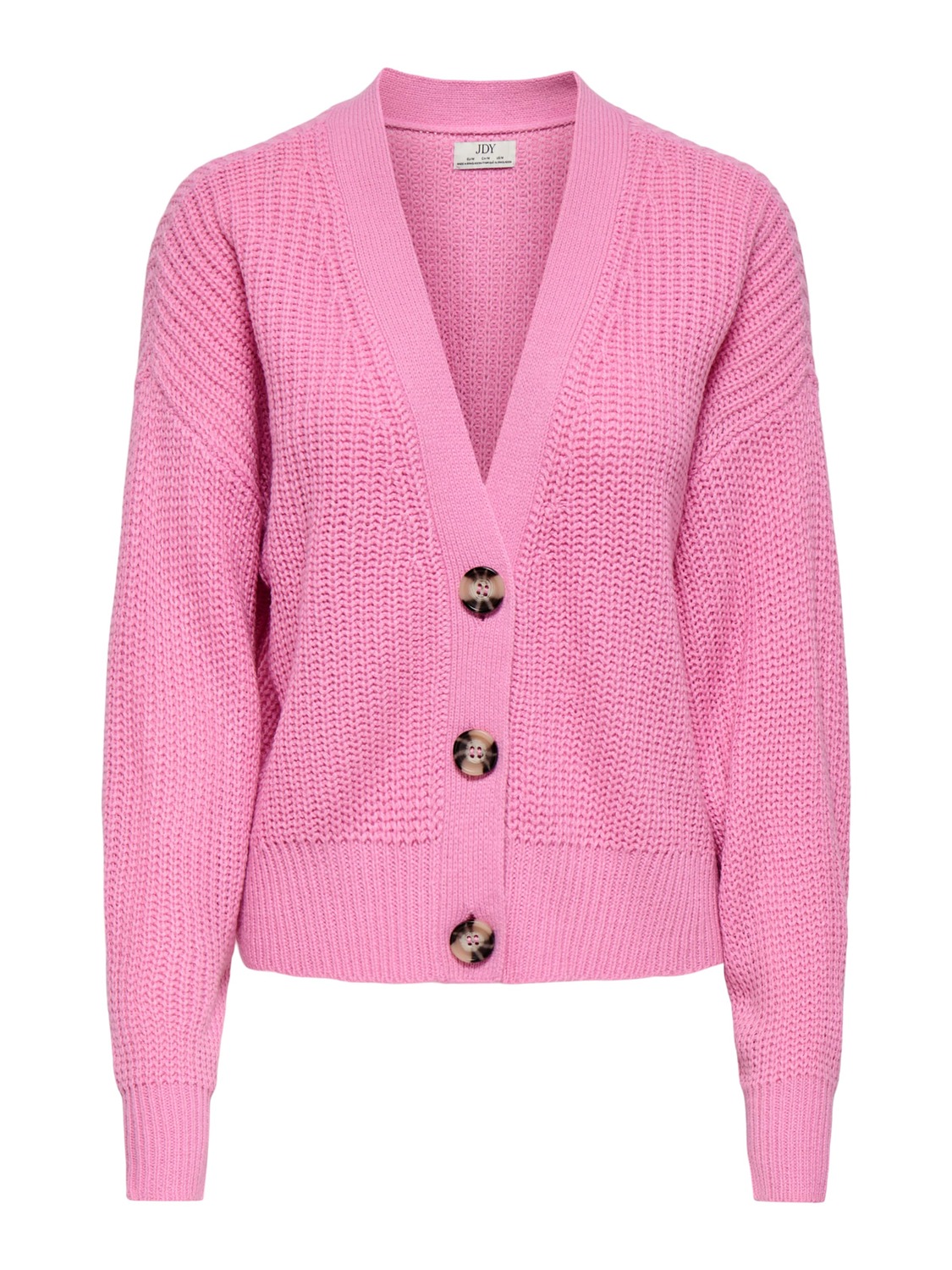 

Кардиган 'JDYJUSTY' вязаный светло-розовый