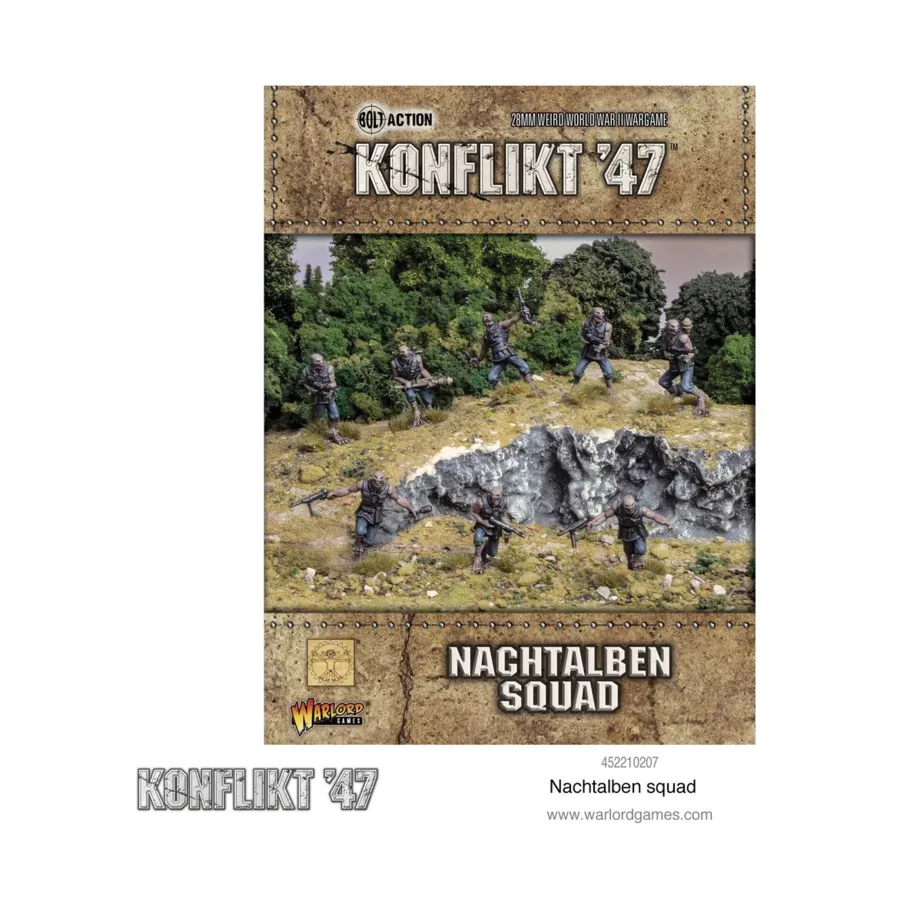 

Нахтальбен Команда, Konflikt '47 - German Army (28mm) (Warlord Games)