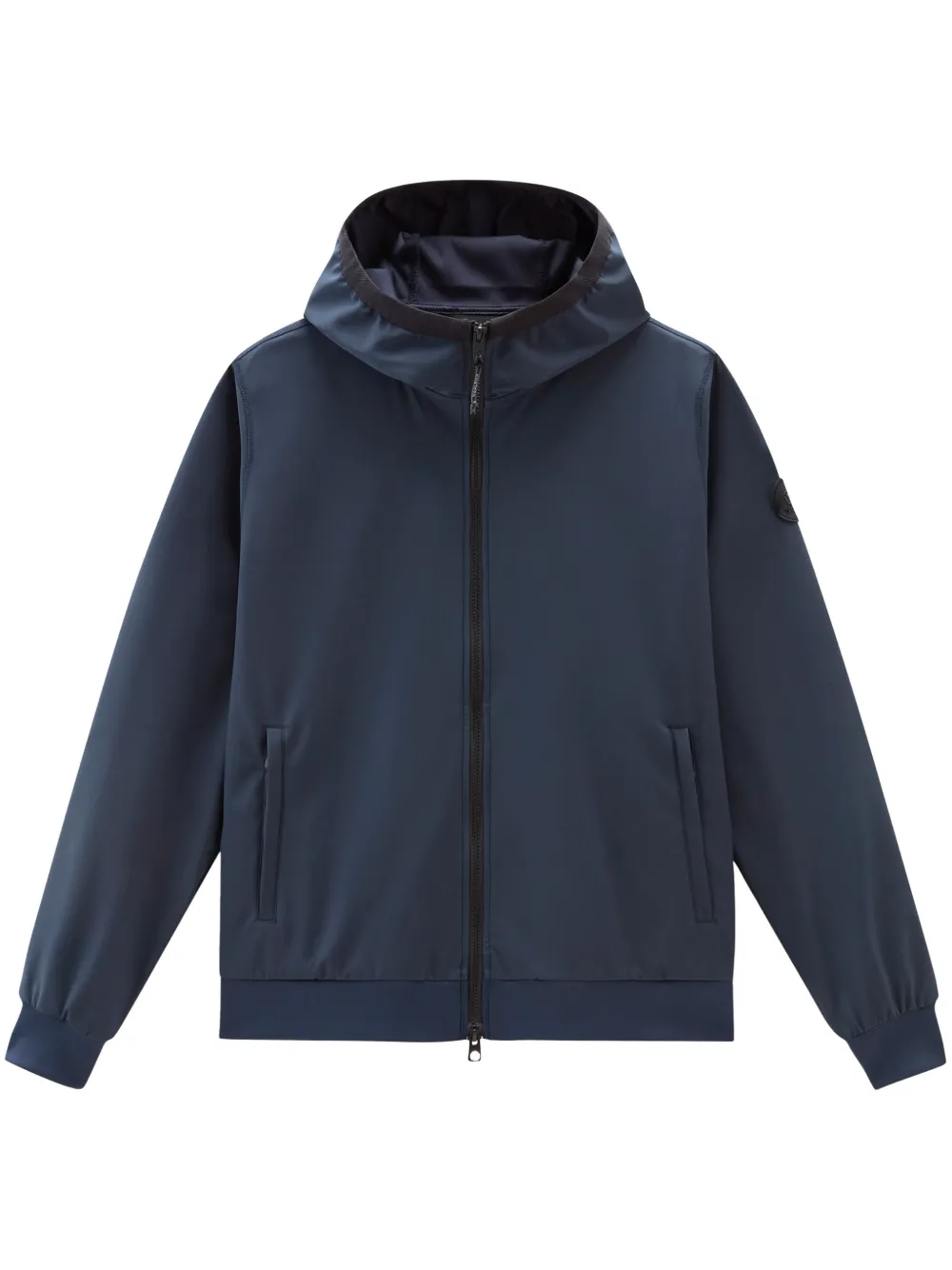 

Худи с логотипом WOOLRICH, синий