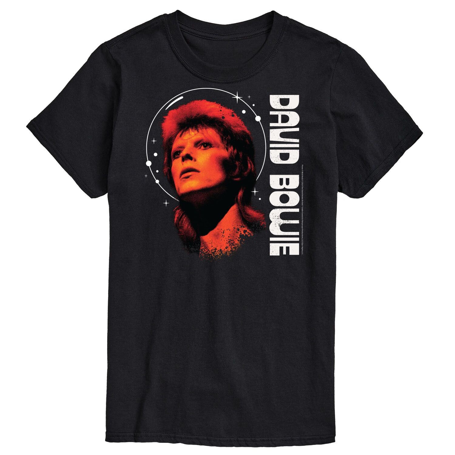 

Футболка Big & Tall David Bowie Constellation с рисунком Licensed Character