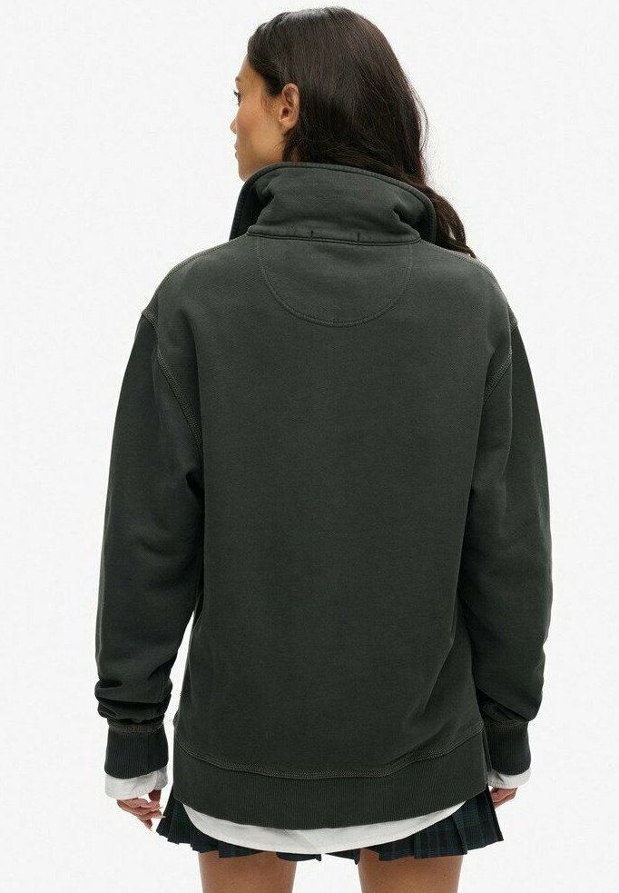 

Толстовка CONTRAST STITCH HALF ZIP Superdry, черный