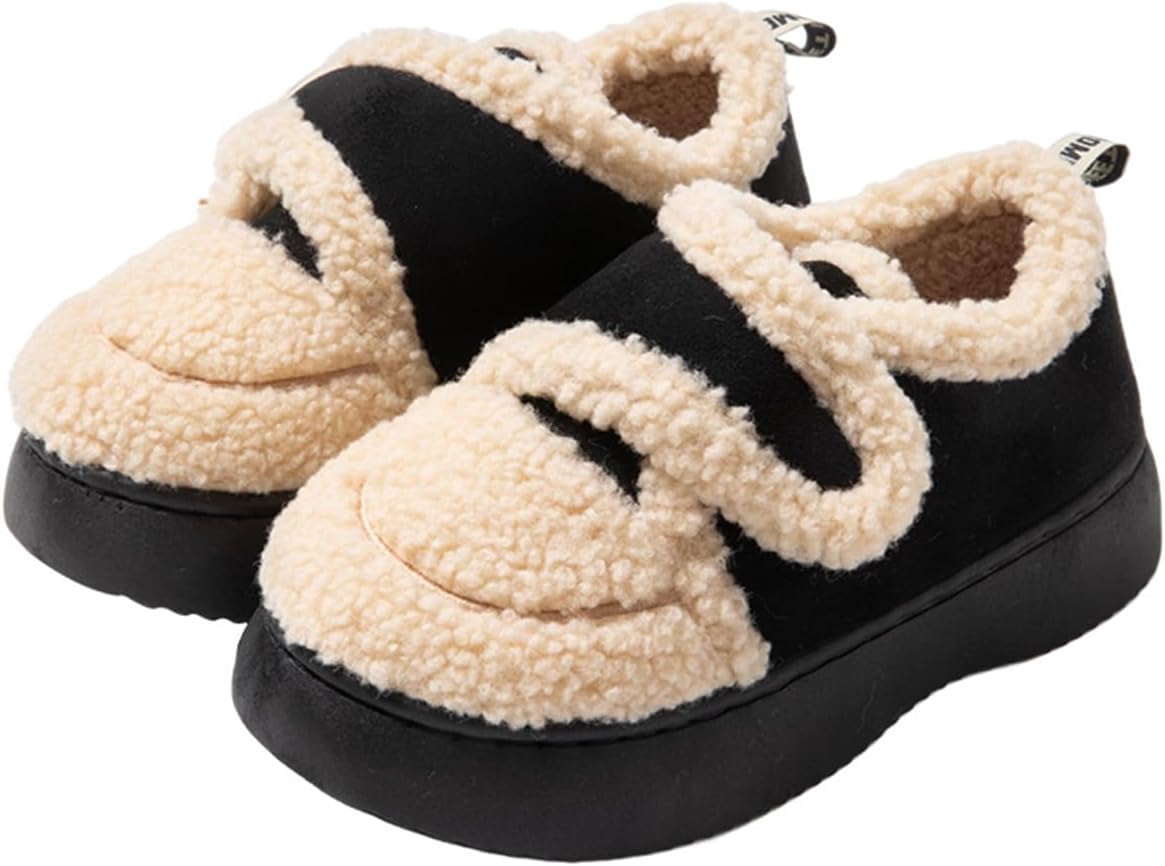 

Домашние тапочки Cliont для женщин и мужчин с мемори-пеной, удобные, теплые и нескользящие, черный